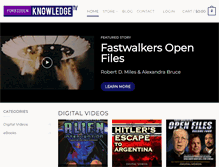 Tablet Screenshot of forbiddenmedia.com